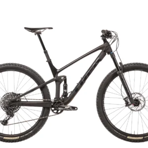 Trek top fuel 9.8 gx axs Mountain Bike 2021 full bike side profile – Medium/Large