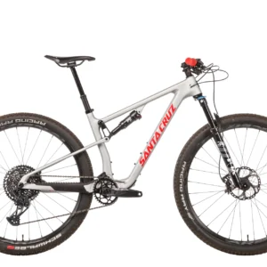 Full side profile of Santa Cruz Blur 4 C S TR Mountain Bike 2024 – Medium