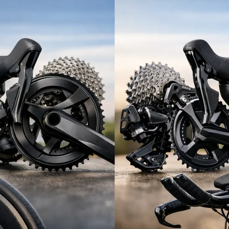 SRAM vs Shimano for Road, Gravel and TT Bikes